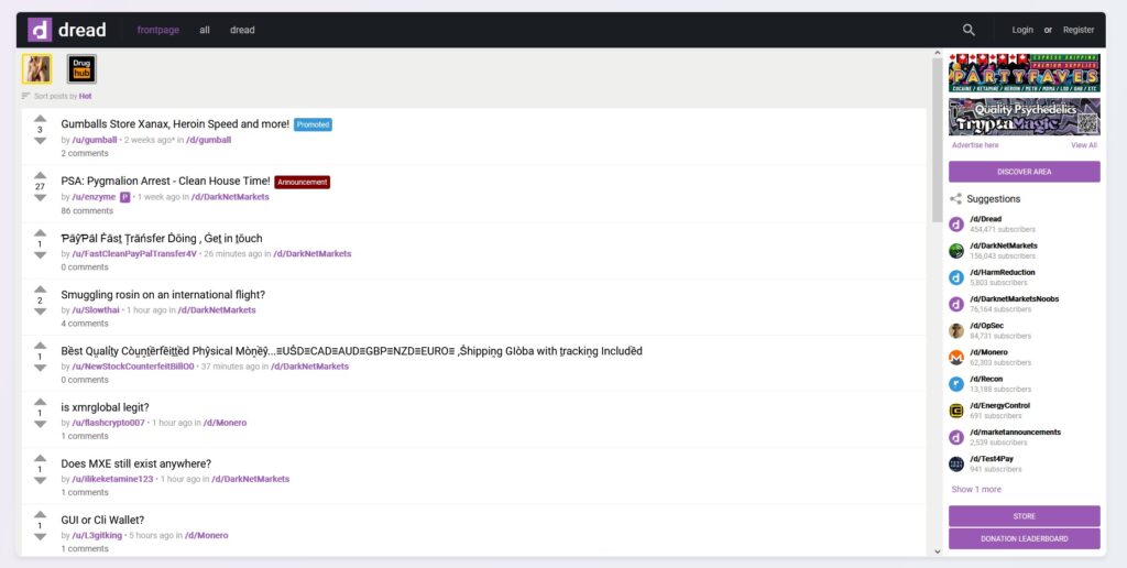 Dread Darknet Forum URL